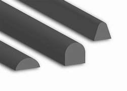 D Shaped Rubber Profiles
